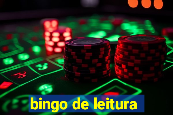 bingo de leitura